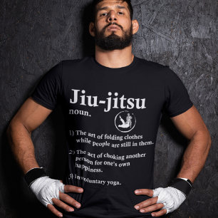 T-shirt Jiu Jitsu Brésilien Définition Drôle BJJ