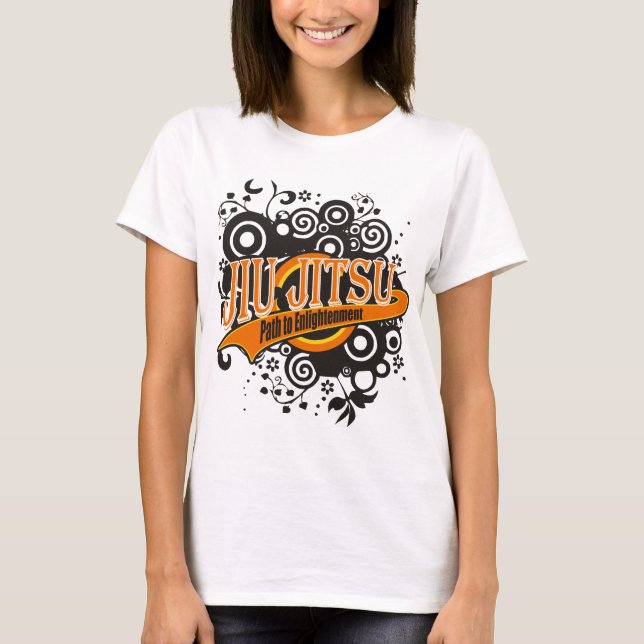 T-shirt Jiu Jitsu - chemin à l'éclaircissement (Devant)