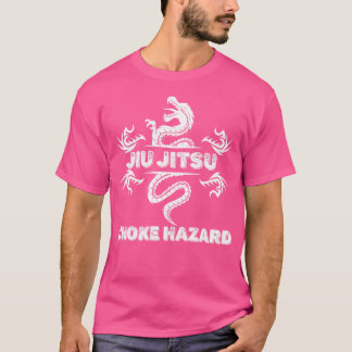 T-shirt Jiu Jitsu Choke Risque Karate Boxe Muay Thai Kic