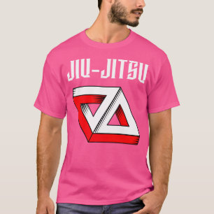 T-shirt Jiu-Jitsu Double Gracie Triangle Bjj Mixed martial