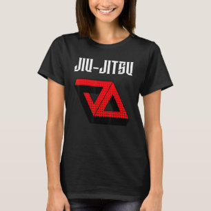 T-shirt Jiu Jitsu Double Gracie Triangle Dotée Mixed marti
