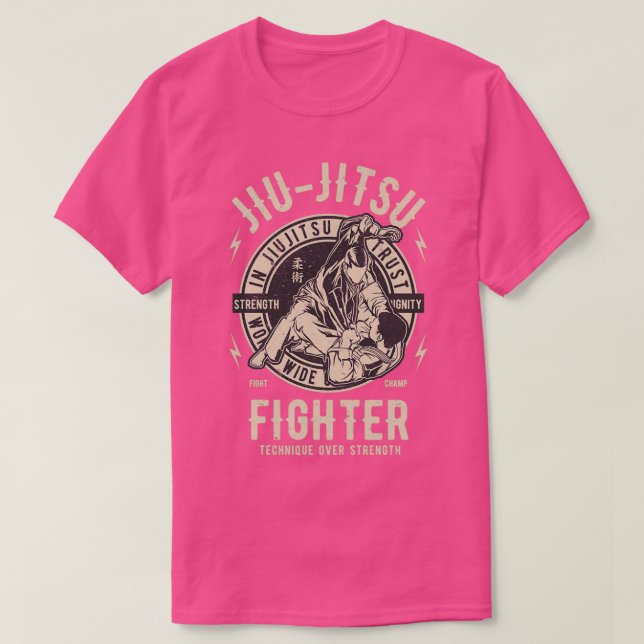 T-shirt Jiu Jitsu Fighter BJJ fighter (Design devant)