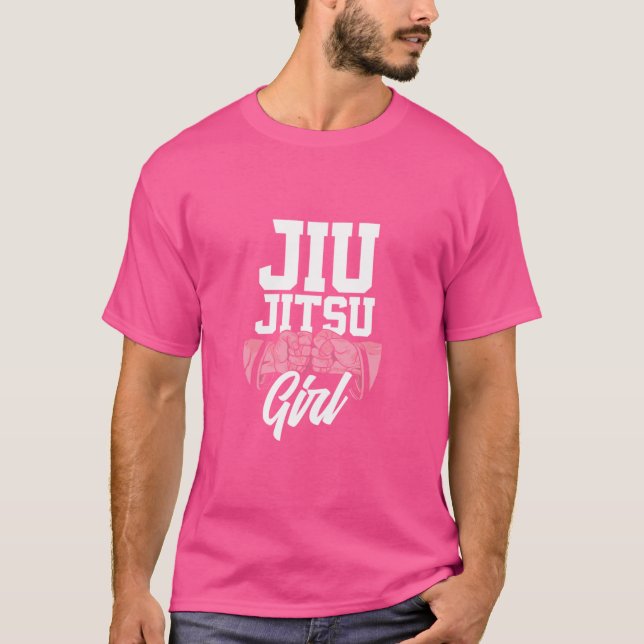 T-shirt Jiu Jitsu Fille Drôle Jiu Jitsu (Devant)