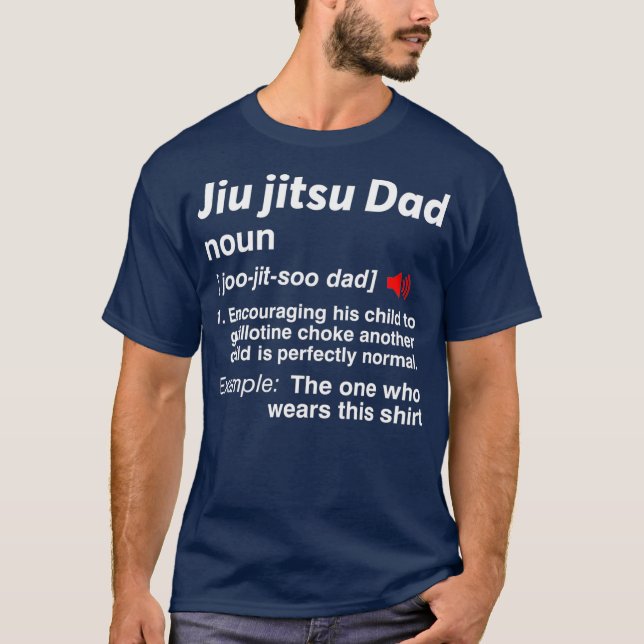 T-shirt Jiu Jitsu Funny BJJ Cadeaux Cool définir Papa (Devant)