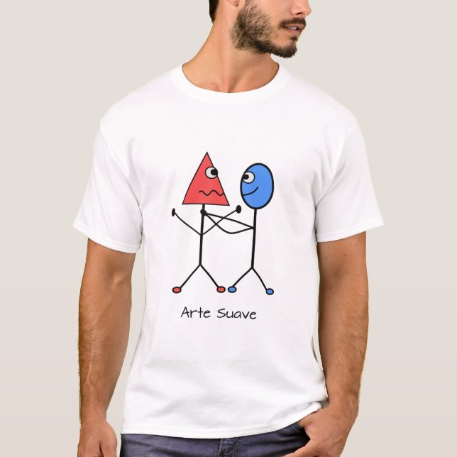T-shirt Jiu Jitsu Funny Triangle Choke (Devant)