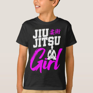 T-shirt Jiu Jitsu Girl brésilienne Martial Arts femmes Cad