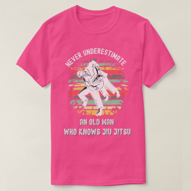 T-shirt Jiu Jitsu Grandpa (Design devant)