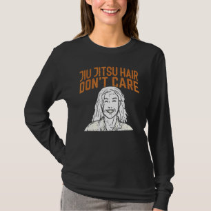 T-shirt Jiu Jitsu Hair Dont Care Bjj