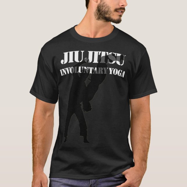 T-shirt Jiu Jitsu Involuntary Yoga (Devant)