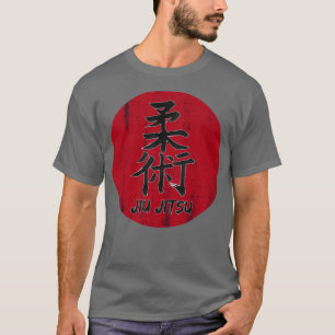 T-shirt Jiu Jitsu Japonais Kanji BJJ MIXED MARTIAL ART
