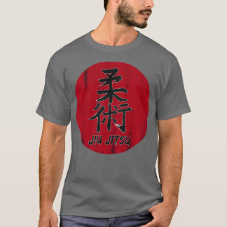 T-shirt Jiu Jitsu Japonais Kanji BJJ MIXED MARTIAL ART