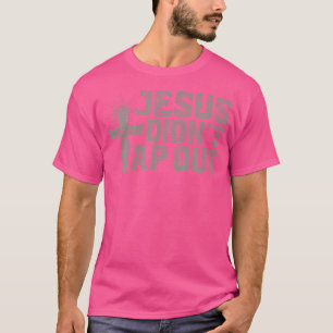 T-shirt Jiu Jitsu Jésus Foi Christian Jésus N'A Pas Touché