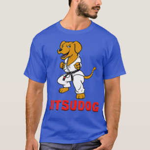 T-shirt Jiu Jitsu Jitsudog brésilien BJJ entraîneur chien