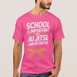T-shirt Jiu Jitsu Kid Jiu Jitsu Est Important Funny Bjj