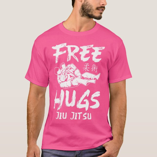 T-shirt Jiu Jitsu Libres Hugues Jiu Jitsu (Devant)