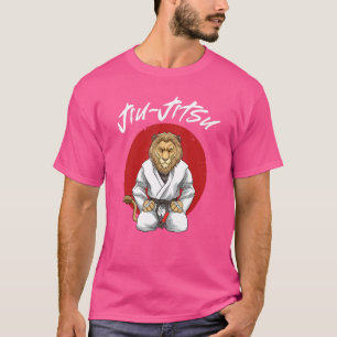 T-shirt Jiu Jitsu Lion  Jiu Jitsu Brésilien Mma Grappling
