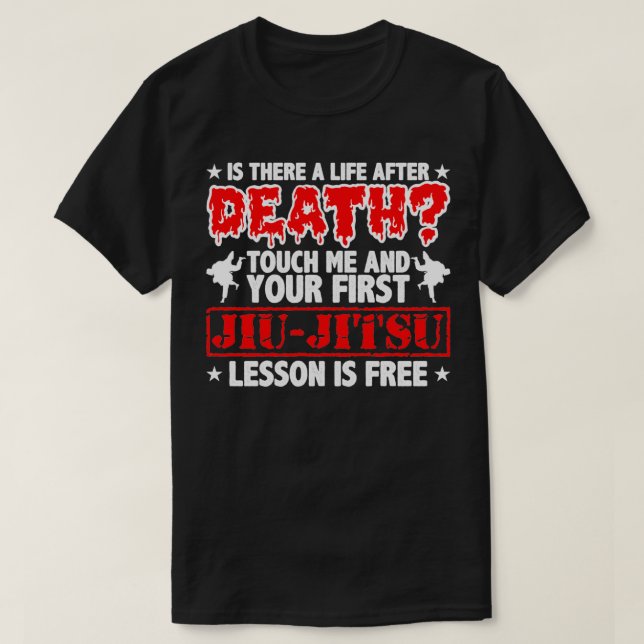 T-shirt Jiu Jitsu Lutter contre les Arts Martiaux Champion (Design devant)