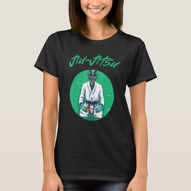 T-shirt Jiu Jitsu Oni Demon (Devant)