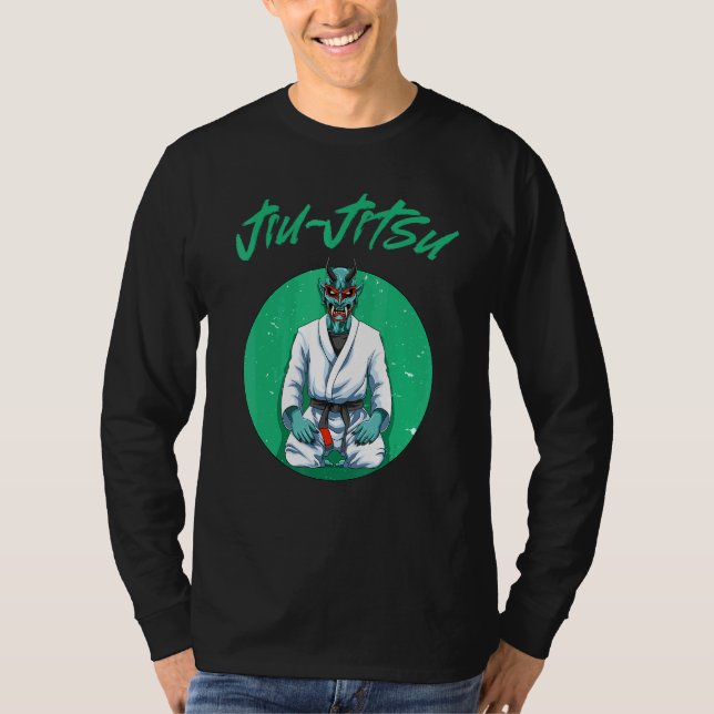 T-shirt Jiu Jitsu Oni Demon (Devant)