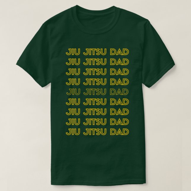 T-shirt Jiu Jitsu Papa 1 (Design devant)