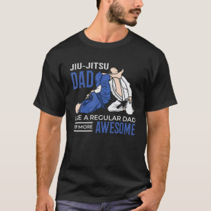 T-shirt Jiu Jitsu Papa Awesome Cool Combat BJJ MMA Papa Gi