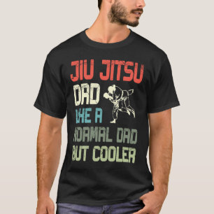 T-shirt Jiu Jitsu Papa Comme Un Papa Normal Mais Un Glaciè