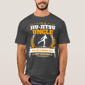 T-shirt Jiu Jitsu Uncle Cadeau de Noël ou cadeau d'anniver