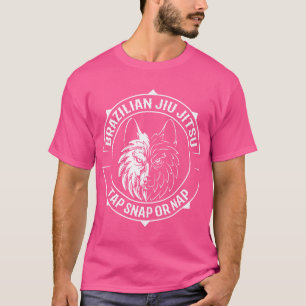 T-shirt Jiu Jitsu Wolf - Brésilien Jiu Jitsu Et Bjj