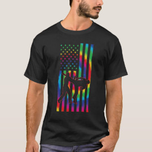 T-shirt Jiujitsu brésilien Tie Dye Américain Jiu brésilien