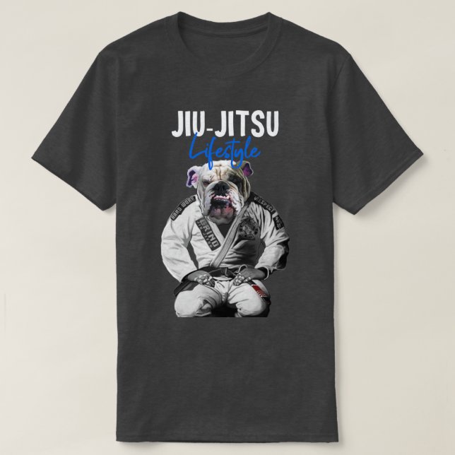T-shirt Jiujitsu Lifestyle Jiu Jitsu Chemise pour les amou (Design devant)