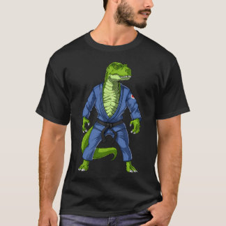 T-shirt Jiujitsu T-Rex Dinosaure