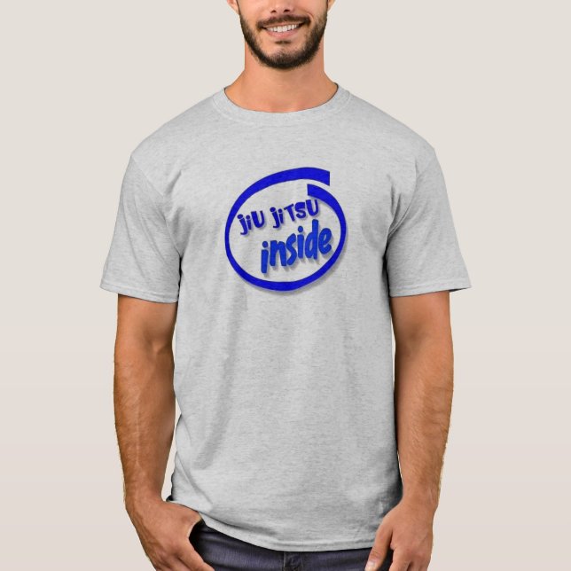 T-shirt jiujitsuinside (Devant)