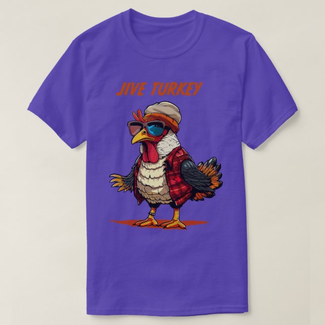 T-shirt Jive Turkey Retro Slang (Design devant)