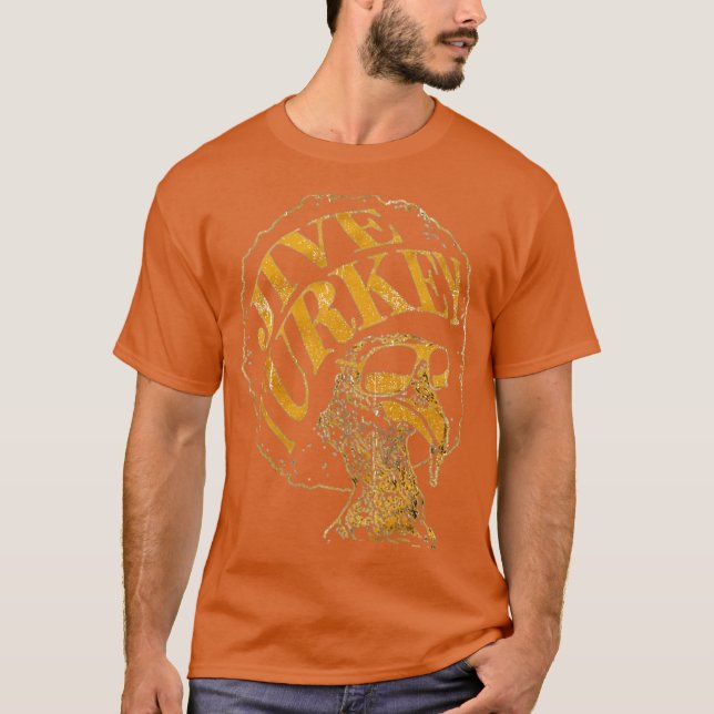 T-shirt Jive Turquie Drôle Thanksgiving (Devant)