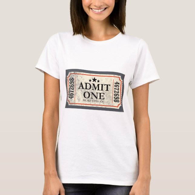 T-shirt JJ81 admettent One.tif (Devant)