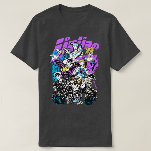 T-shirt JJBA Fanart (Design devant)