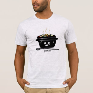 T-shirt Jjigae doux épicés coréens de Sundubu de soupe à