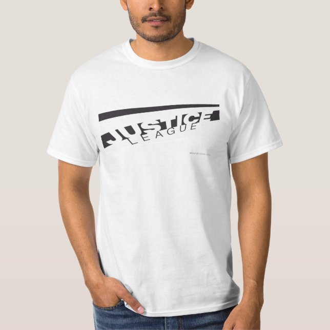 T-shirt JL B/W biaisé (Devant)