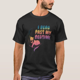 T-shirt J'Lis Passé Mon Heure De Coucher Livre De Chat Lec