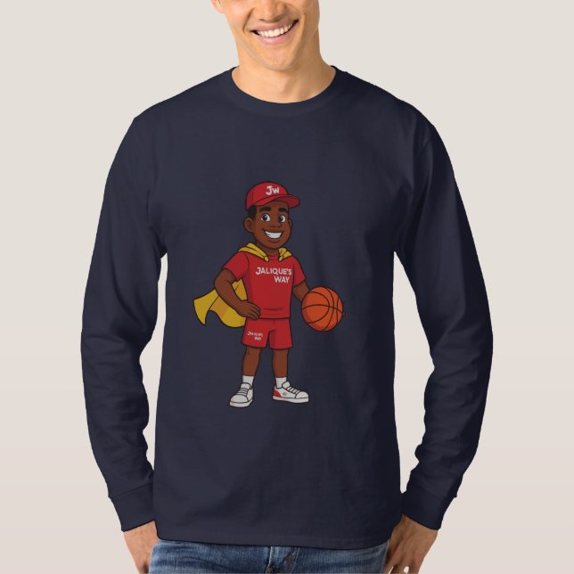 T-shirt J'Lon le Champion Hommes Manches Longues (Devant)