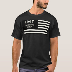 T-shirt JMT SKATBOARD BLK
