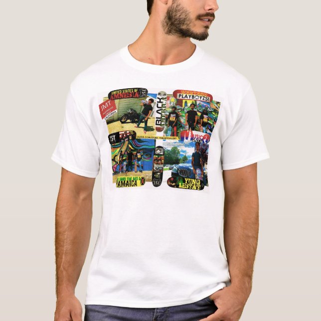 T-shirt JMT SKATEBOARD SK8 (Devant)