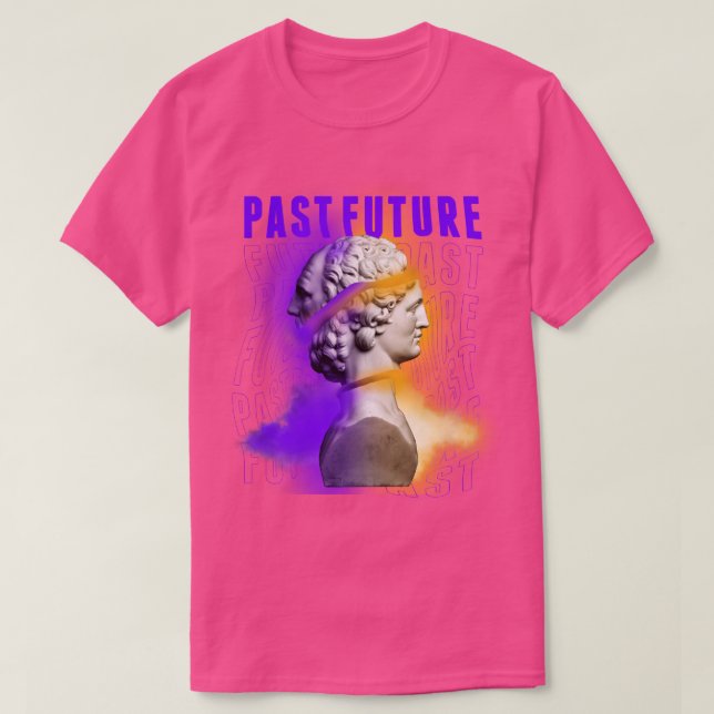 T-shirt JMythologie violet et jaune (Design devant)
