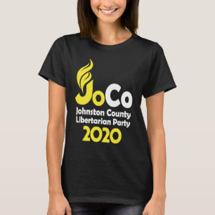 T-shirt Jo Jorgensen 2020 Johnston County NC Libertarian P