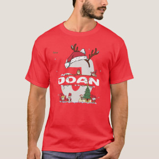 T-shirt Joan Christmasw Joan Nom de la Joan pour les Noël