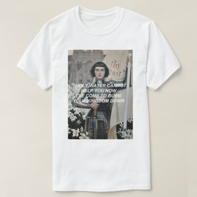 T-shirt joan d'arc (Design devant)