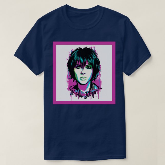 T-shirt Joan Jett (Design devant)