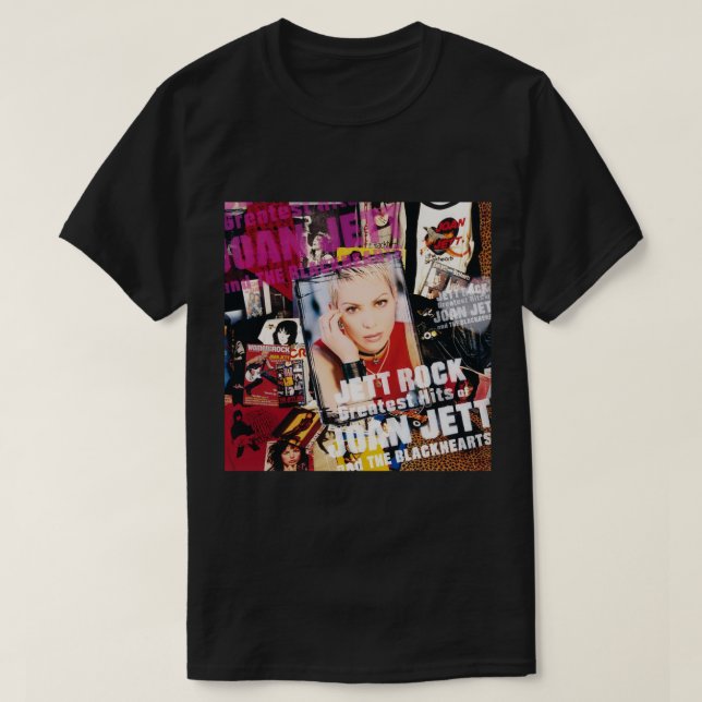 T-shirt Joan Jett and The Blackhearts jett rock greatest h (Design devant)