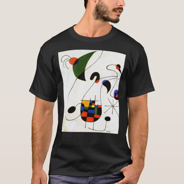 T-shirt Joan Miro &Quot ; Melancholic Singer &Quot ;   (Devant)