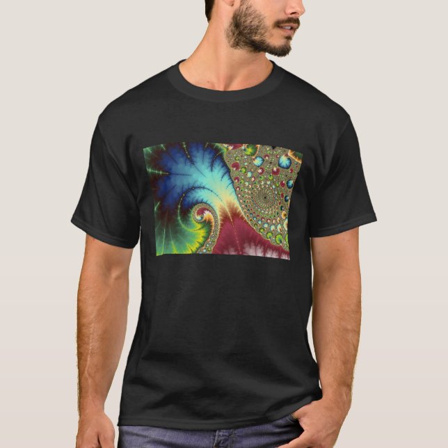 T-shirt Joanie 50 Fractal Art (Devant)